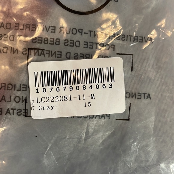 🥀 Gray Knit Wrap Top Reversible Dress, Sz Med, New 🥀 - Picture 11 of 11